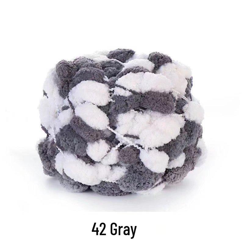 Dickes Woll-Perlgarn für handgestrickte Sofa- und Autositzkissen