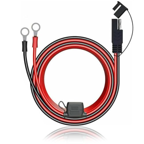 

SAE Connector Battery Charger Cable Fuse Plug Battery Cable SAE Connection Cable Switch 16AWG Motorcycle Extension Cable Charging Terminal Sub Ba