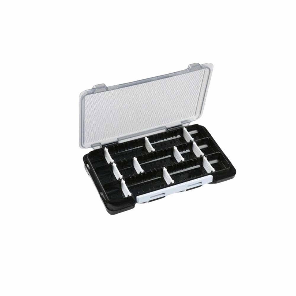 Assembled Design Fishing Tackle Box Durable Material Adjustable Compartments Fishing Hook Box Portable Size Fake Bait Box