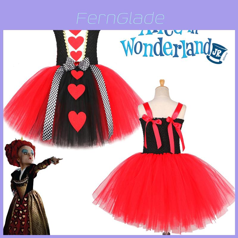 Lolitafairy Princess Dress For Girls Alice In Wonderland Queen Of Hearts Roleplay Costume