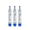 3 Color Whiteboard Marker,2mm Nib Easy Erasable Refillable Ink,Large Capacity,Office Meeting Whiteboard Teaching Stationery