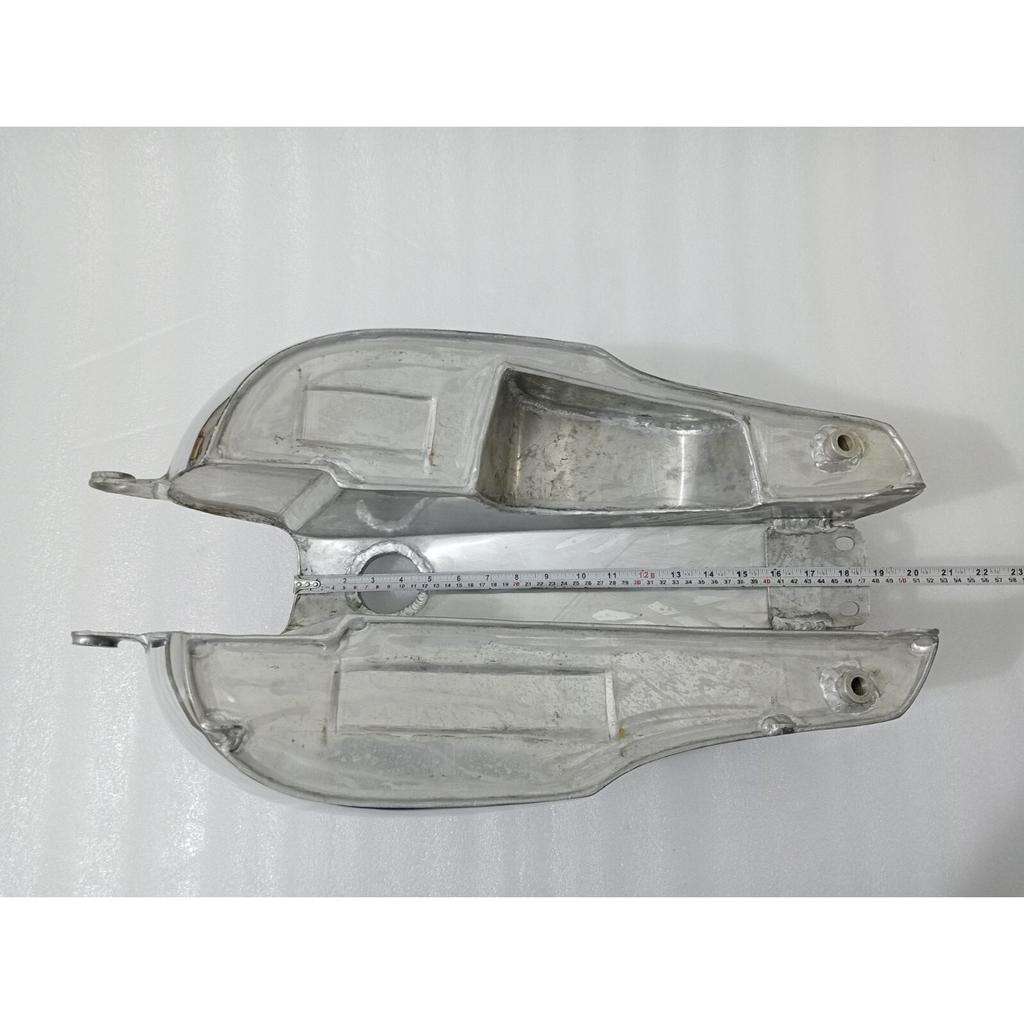 Vincent HRD Petrol Gas Tank With Knee Cushions Ident Chrome Steel |Fit For