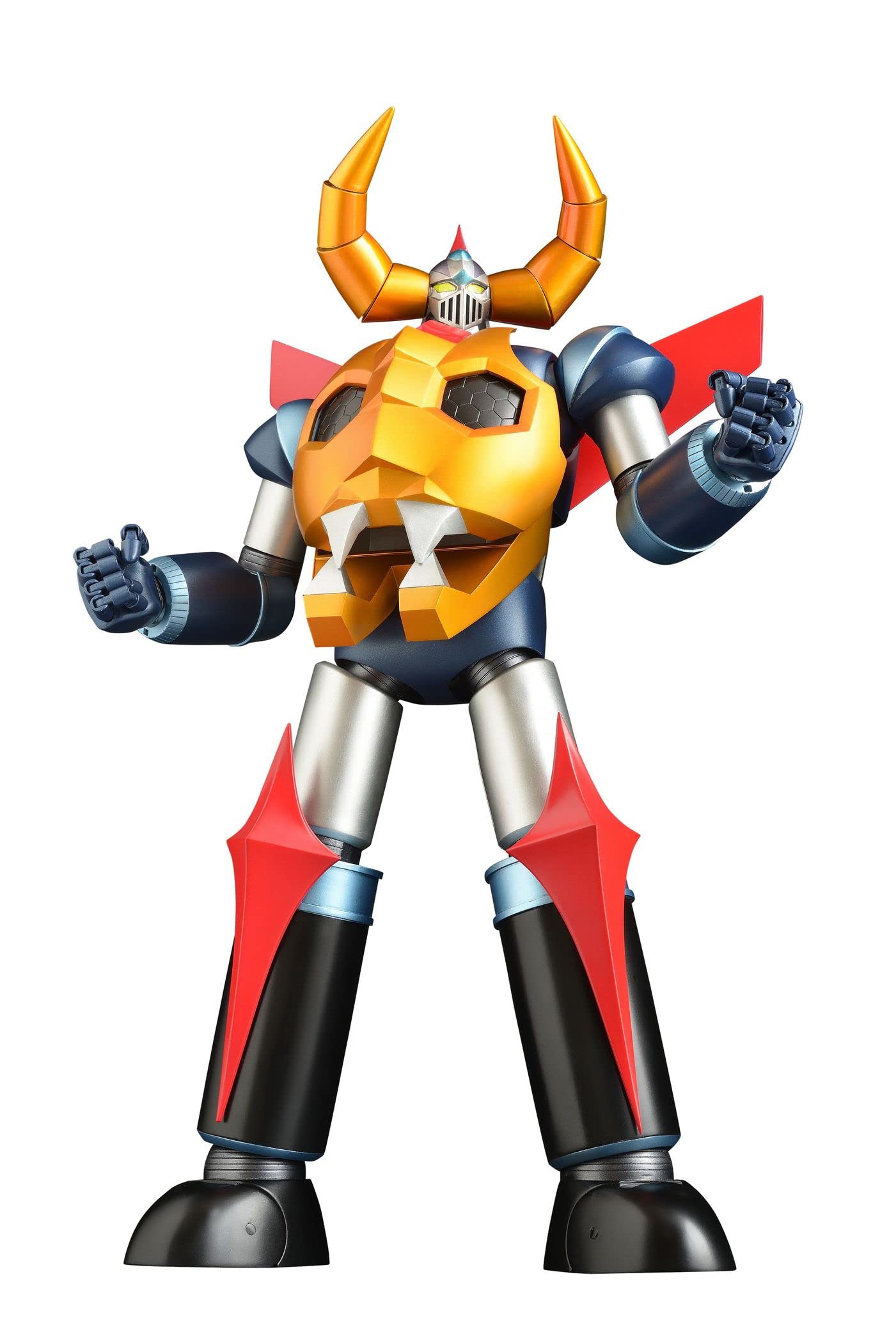 

Evolution Toy Grand Action Big Size Model approximately 45cm and ABS fully assembled action figure Gaiking, tall, non-scale die-cast painted, чёрный