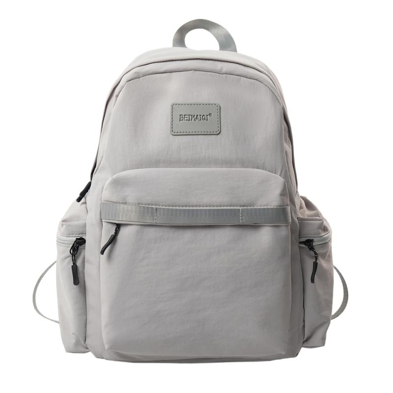 Nylon Backpack Women's Lightweight Water-repellent Student Schoolbag Outdoor Travel Backpack