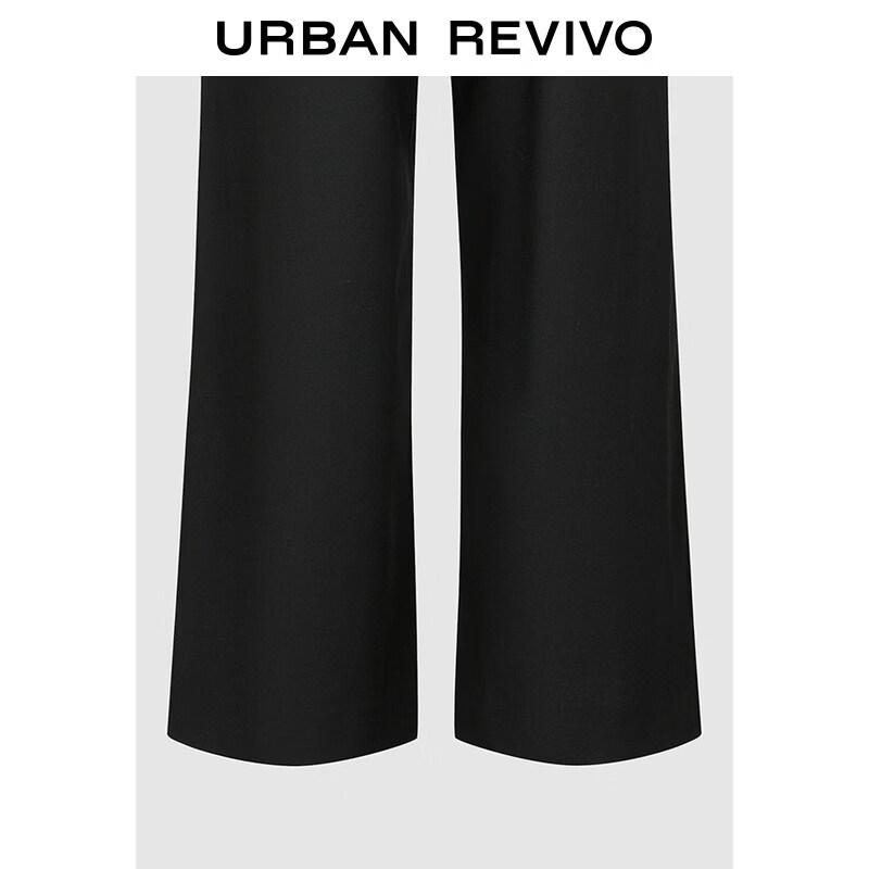 UR 2026 Spring Women's Casual Drawstring Wide-Leg Pants