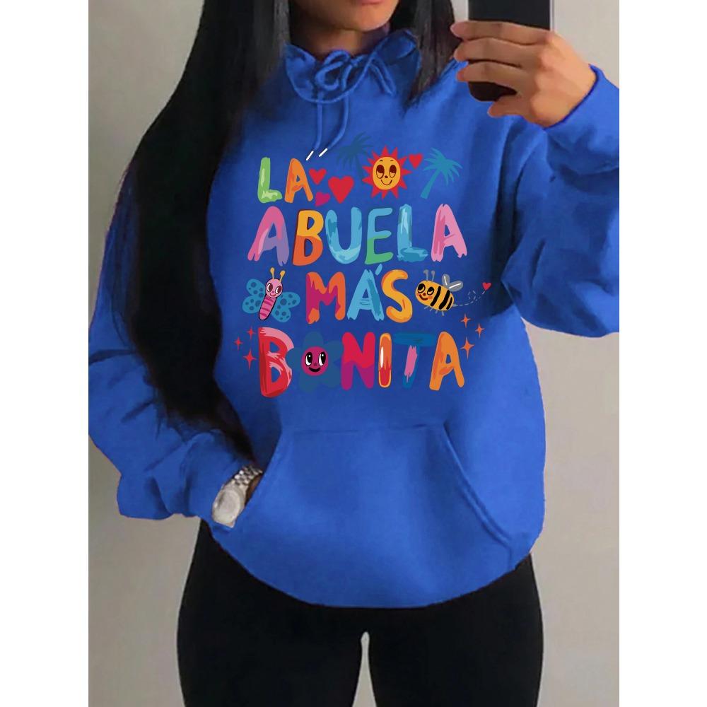 Bonita Printed For Women Streetwear Creative Funny Pattern Hoodie Fleece New Sweatshirt Sport Female Clothes