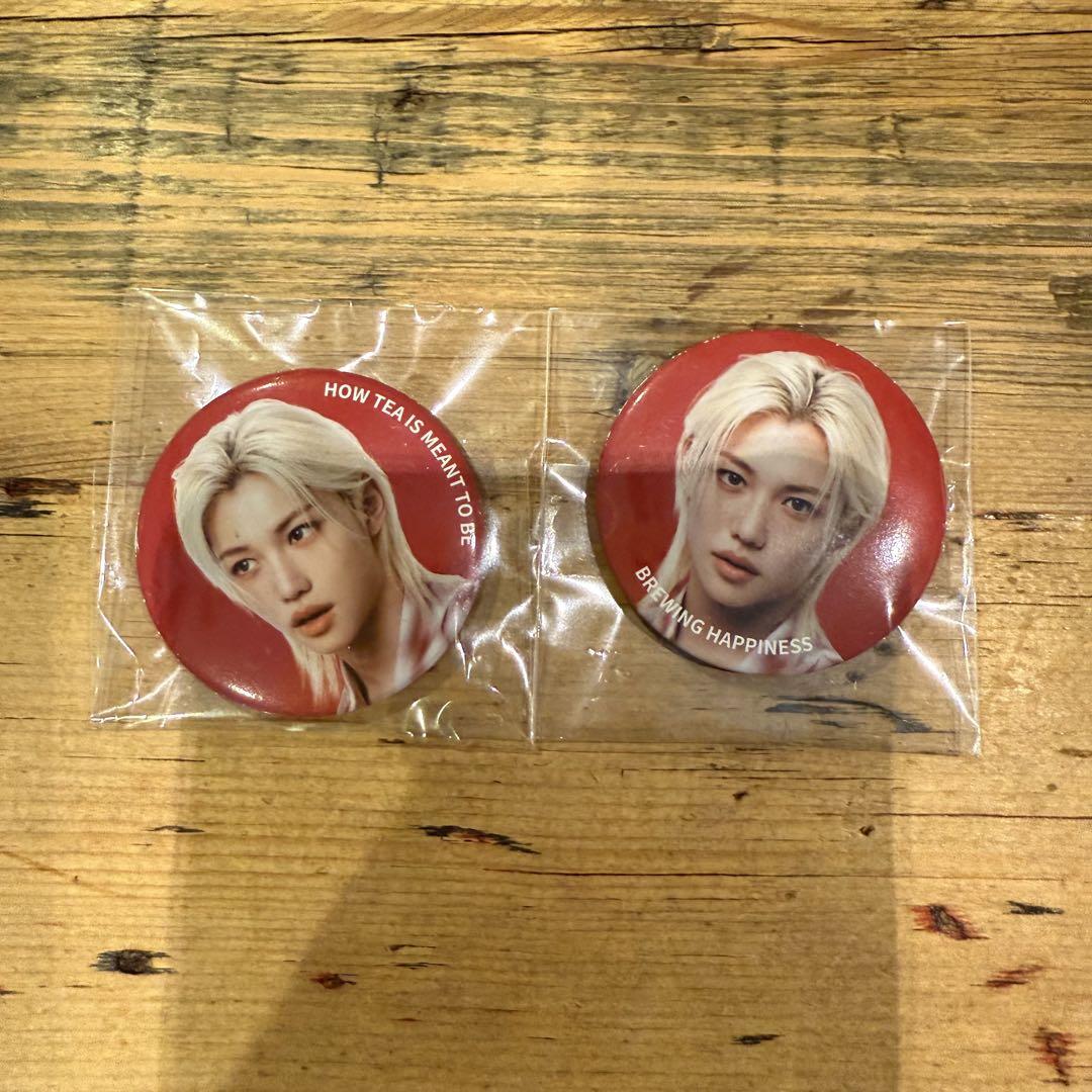 

[Б/У] [Корея Gongcha] Stray Kids Gongcha Феликс Значок