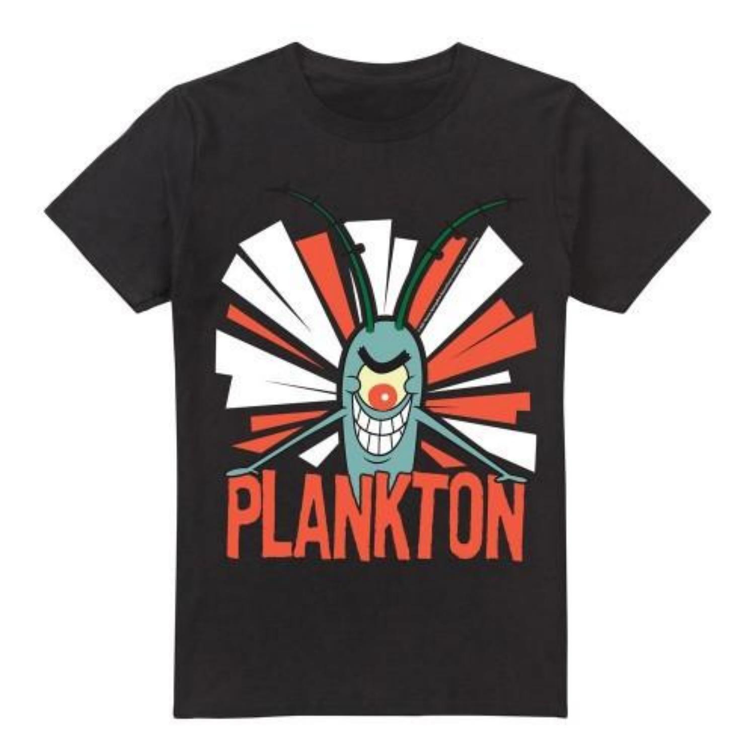 SpongeBob SquarePants Mens Plankton T-Shirt S