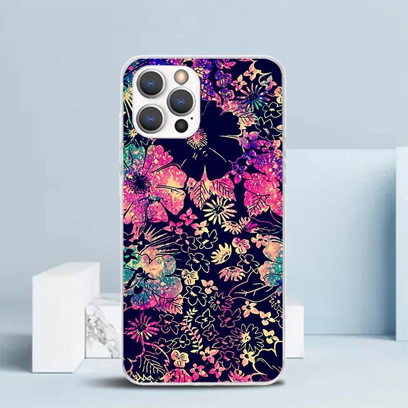 Mandala Sunflower Mandala Phone Case For IPhone 16 17 Air 16E 15 14 Plus 13 Mini 12 11 Pro Max 7 8 + SE 2020 Soft TPU Back Cover