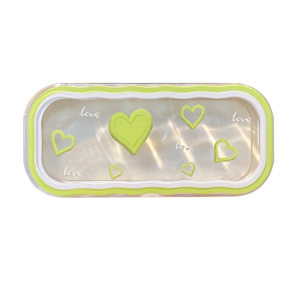 Fashion Plastic Glasses Case Transparent Portable Sunglasses Storage Box Visible Glasses Protective Case Gifts