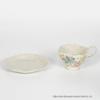 Exquisite Retro Floral Coffee Cup & Saucer Set for Office or Home