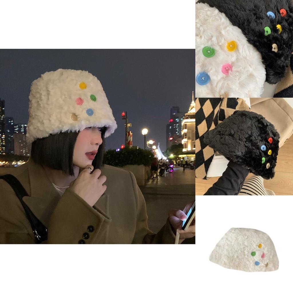 Fashionable Women's Winter Bucket Hat 2022 Cozy Plush Design Cotton Material Perfect For Cold Seasons