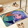 N-Nejire My Hero A-Academia Soft Comfortable Short Plush Rug Carpet mat Anti‑Slip Floor Mat Machine Washable Home Decor