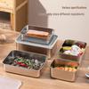 ZISIZ Thickened 304 Stainless Steel Food Container