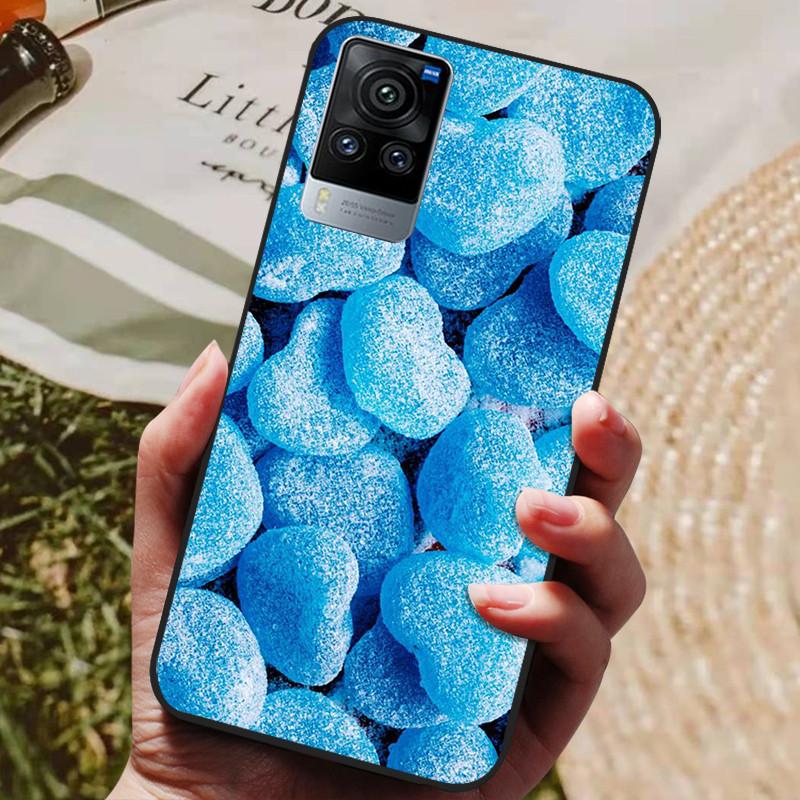 For Vivo X60 Pro Global Version Case Cat Wolf Painted Soft Silicone Phone Cases for Vivo X60 Pro Back Cover X60Pro V2046 Coque