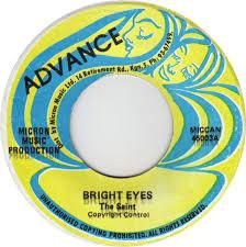 

7inch Record SAINTS REVOLUTIONARIES Bright Eyes Bright Eyes Version 45003 Advance Jamaica Reggae Ska Dub Used