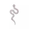 Snake-shaped Brooch, High-end Women's Light Luxury, Full Diamond, Niche Design Sense Animal Brooch