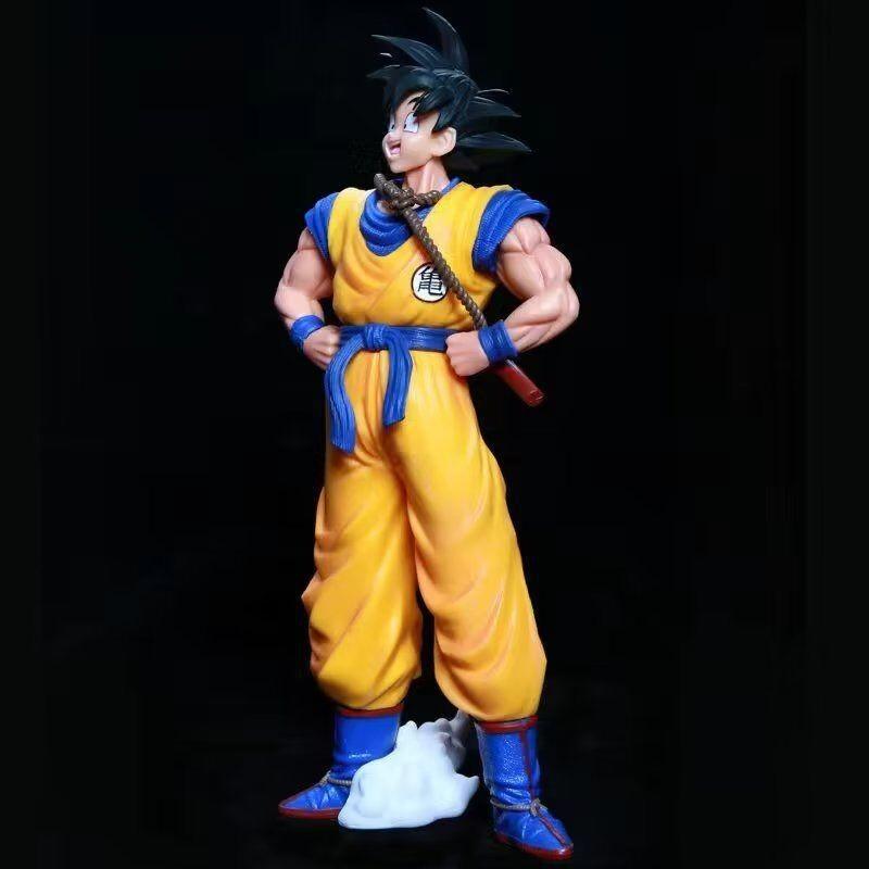 Pvc Dragon Ball Super Saiyan Goku Figure Stunning Collectible Statue With Kintoun