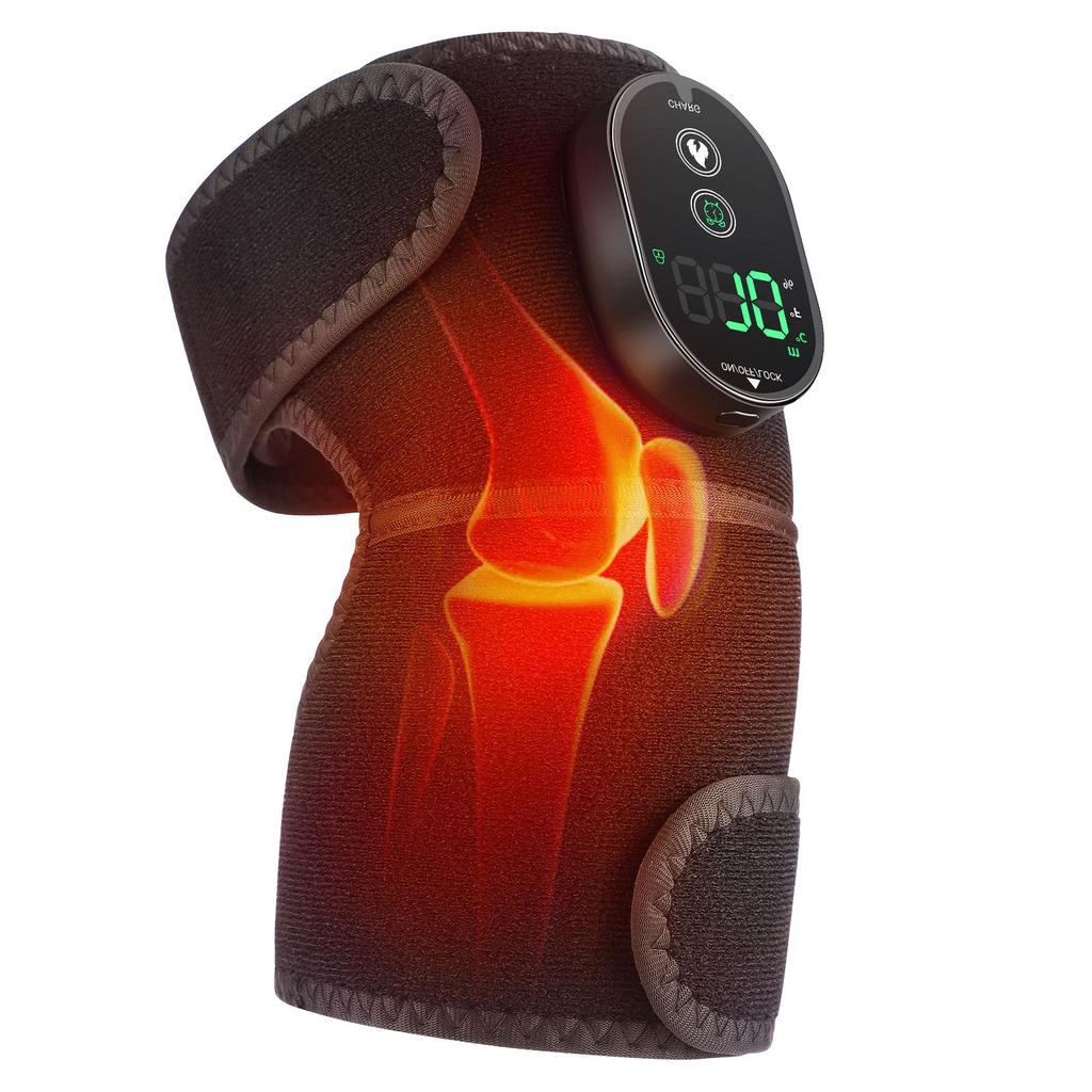 Electric Heated Knee Pad 3 in 1 Knee Elbow Shoulder Brace 6-speed Temperature Adjustment LED Display Intelligent Wireless Brace