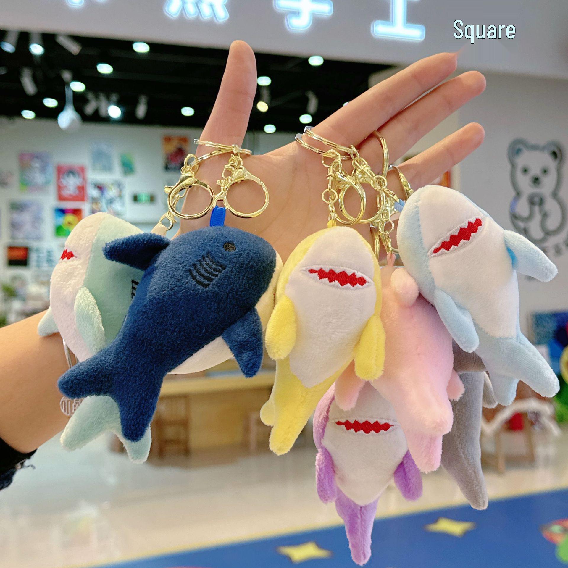 Милый Брелок-Подвеска Плюшевая Акула Кит Height 10 cm