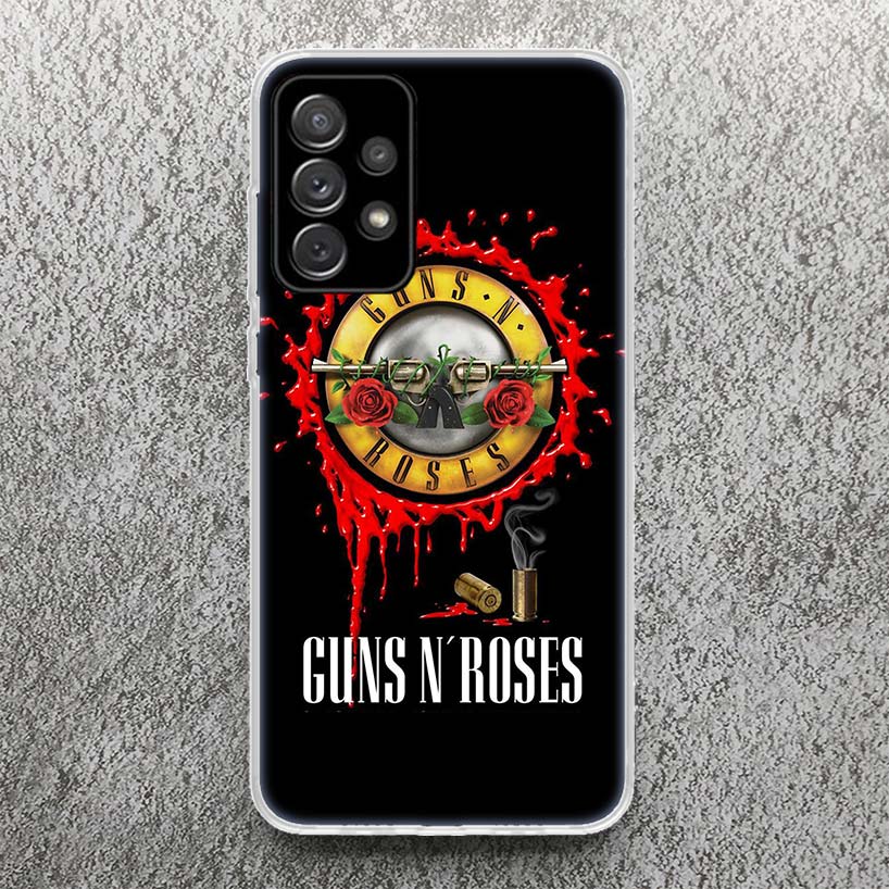 Guns N Roses Good Time Phone Case For Samsung Galaxy A15 A55 A14 A54 A13 A53 A12 A52S A25 A24 A35 A34 A23 A33 A22 A32 A04S A03S