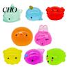 Kids Stress Relief Toy Mini Glitter Animal Squeeze Toy, Whale Hedgehog Dolphin Crab Rabbit Gadget Pinch Anxiety Stretchy Ball, Party Favors