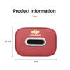 Car Tissue Box Quality Leather Auto Paper Towel Storage Bag For Chevrolet Cruze Malibu Colorado Suburban Equinox Blazer Trax