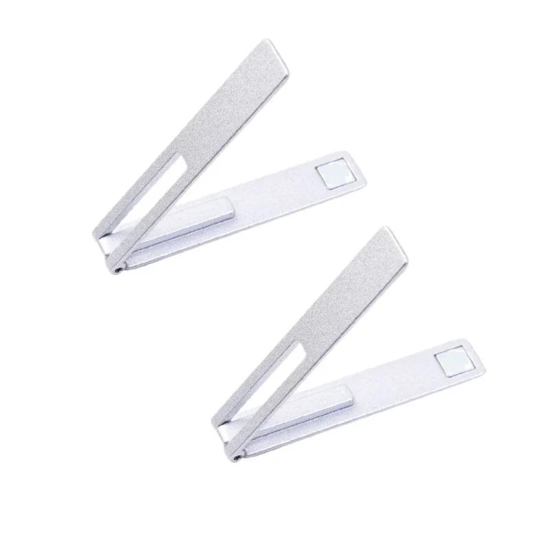 Portable Magnetic Mobile Phone Holder Stands Invisible Ultra-Thin Phone Kickstand Bracket for IPhone 15 Pro Samsung Xiaomi
