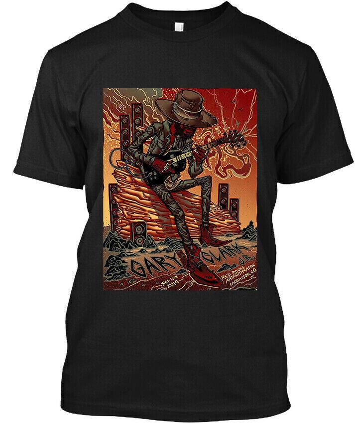 

Gary Clark Jr. Red Rocks Park Amphitheatre American Music T-shirt Tops Tee Size S-4XL L