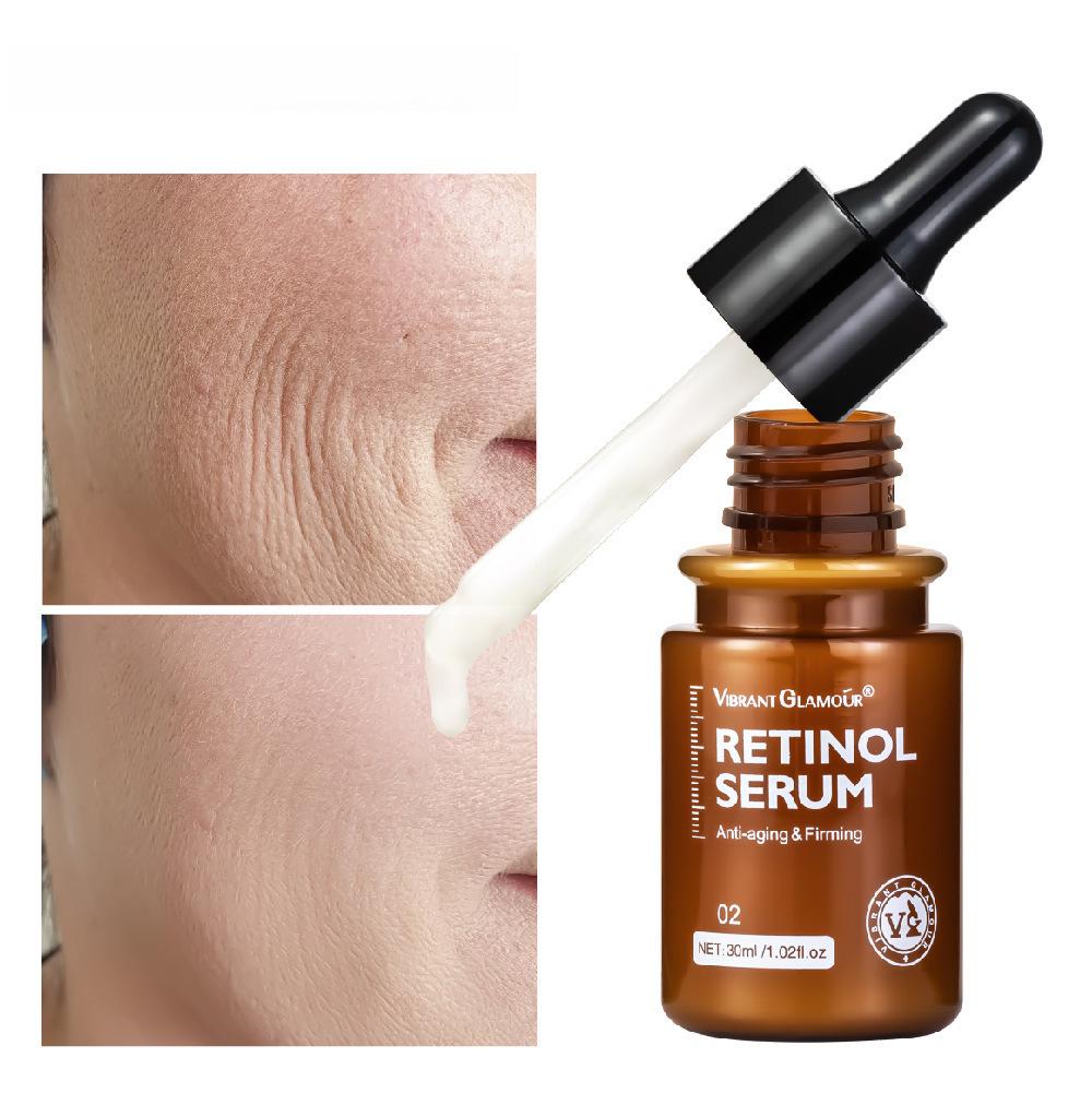 Сияющая glamour сыворотка с ретинолом против мелких морщин