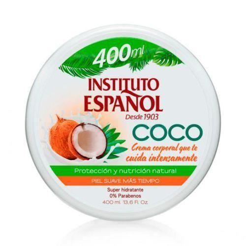 Crème - Instituto Español - 400 ml - Hydratation intense - Sans parabène - Peaux très sèches