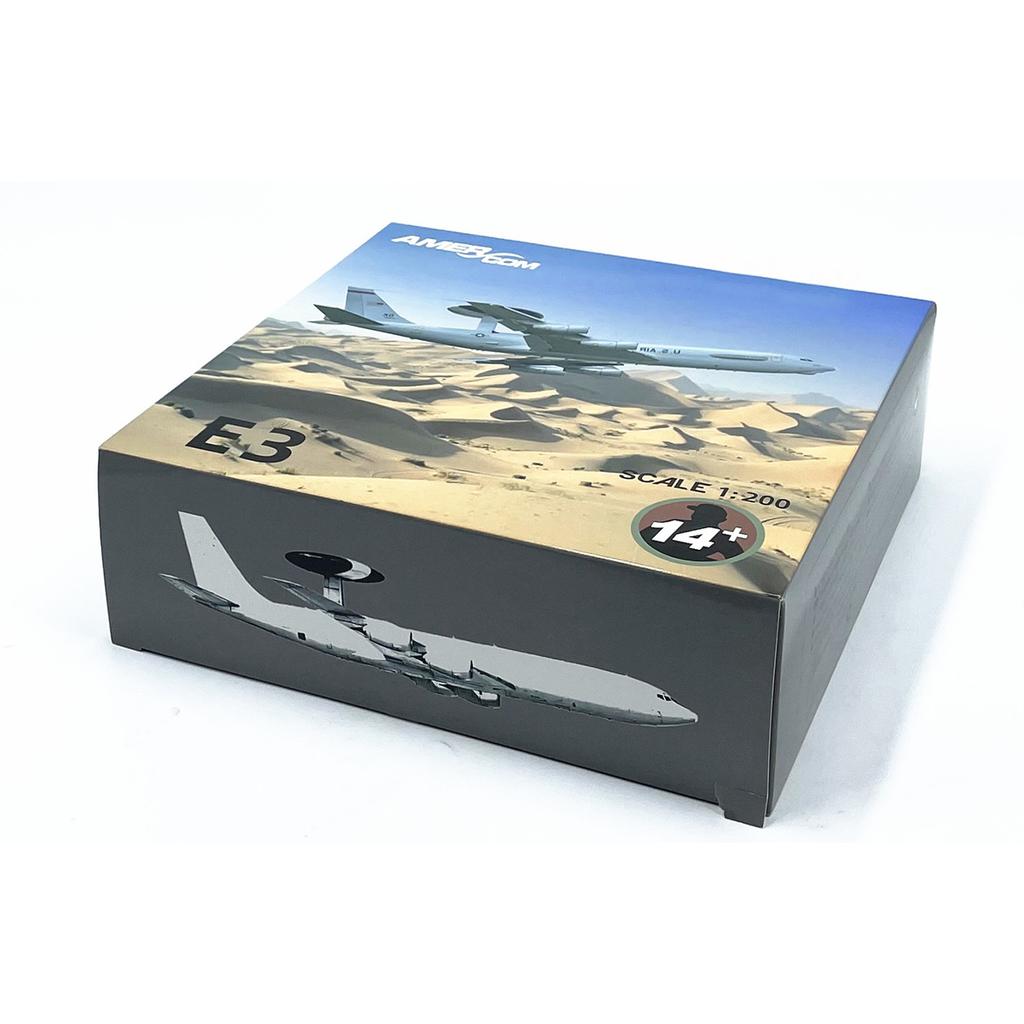 1/200 US E-3 E3 Early Warning Aircraft Model Static Finished Product Collection Model