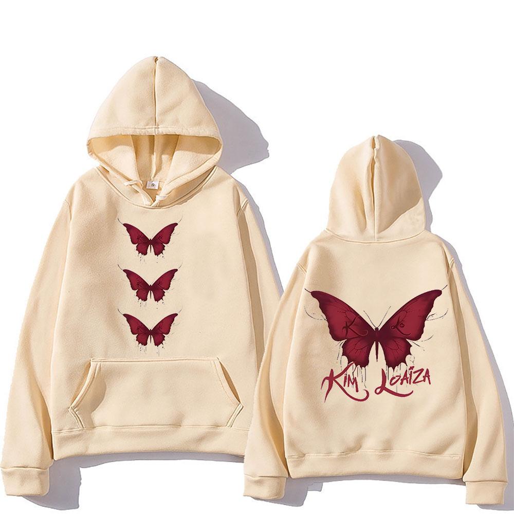 Kimberly Loaiza Hoodie Back Printing Comfortable Hip Hop Sweatshirts With Pocket Gothic Clothes Sudaderas Con Capucha Punk Hoody