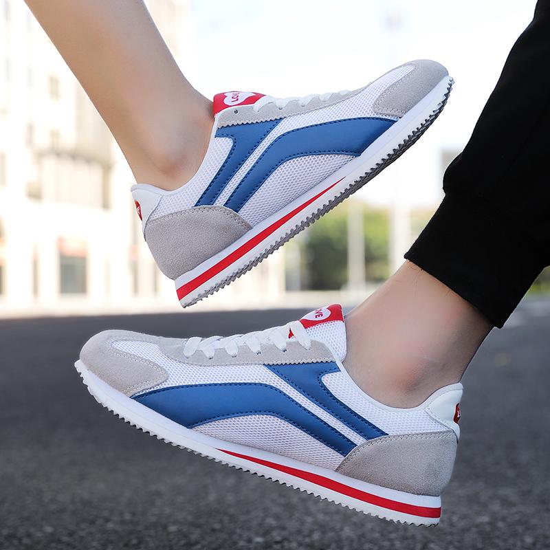 New Couple Fashion Sports Shoes Lightweight Breathable Casual Sneakers Men Low-Cut Flat Shoes Wome Trainers zapatillas de hombre