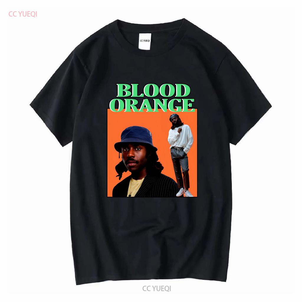 Blood Orange Dev Hynes Klasické tričko Těžká bavlna vintage Prané Unisex Ležérní Všestranné Prodyšné pánské streetwear Mírně