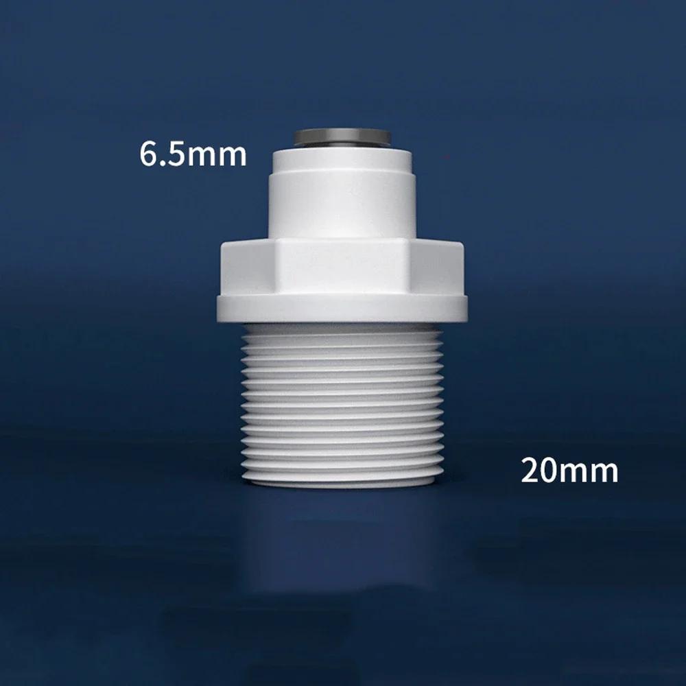 3/8" 1/4" Tube Reducing Tee 3 Ways Food Grade POM Quick Fitting Connector For Aquarium RO Water Filter Reverse Osmosis System
