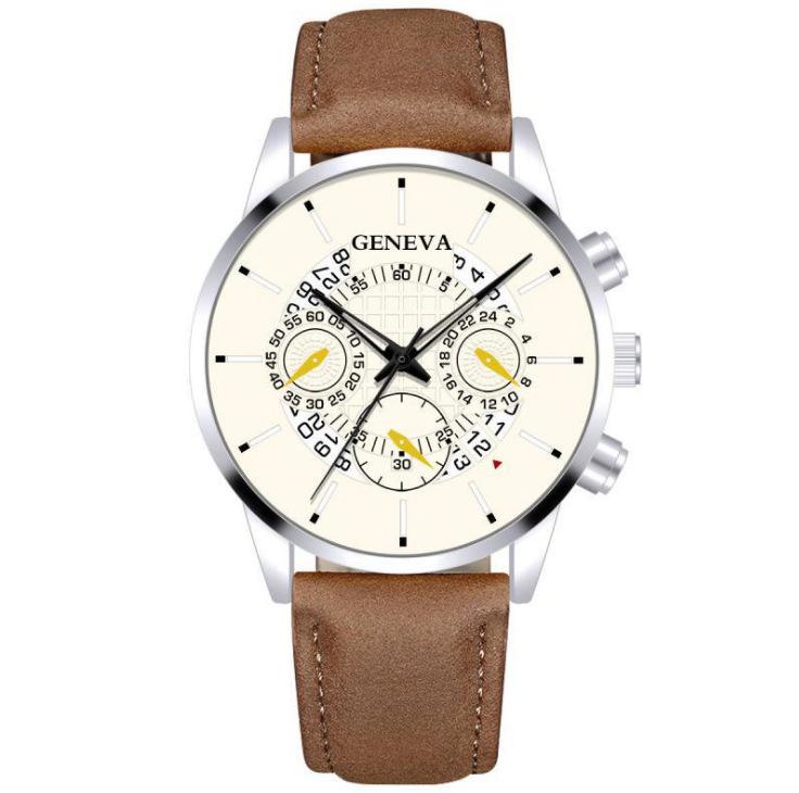 Geneva Wish Fashion Creative Calendar, Men S Business Belt Watch