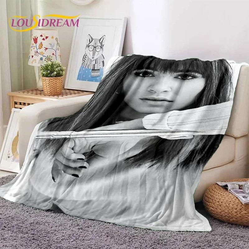 3D Cute Aitana Spanish Singer Soft Flannel Blanket for Beds Bedroom Sofa Picnic,Throw Blanket for Cover Outdoor Leisure Nap Gift