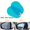5ks Nano Ochranná fólie na auto zpětného zrcátka Anti-fog Transparentní fólie na auto
