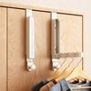 Over The Door Hanger Metal Folding Clothes Drying Rack for Laundry Bathroom Bedroom Dorm Space Saving Storage Hanger for Clothes Coats Towels