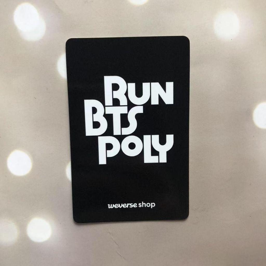 [USED] RUN BTS POLY HIGHLIGHT PACKAGE Winning Trading Card Hoseok