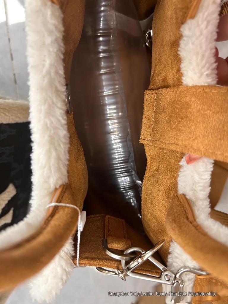 2024 Fall/Winter Korea MLB Versatile Lambswool Tote Bag