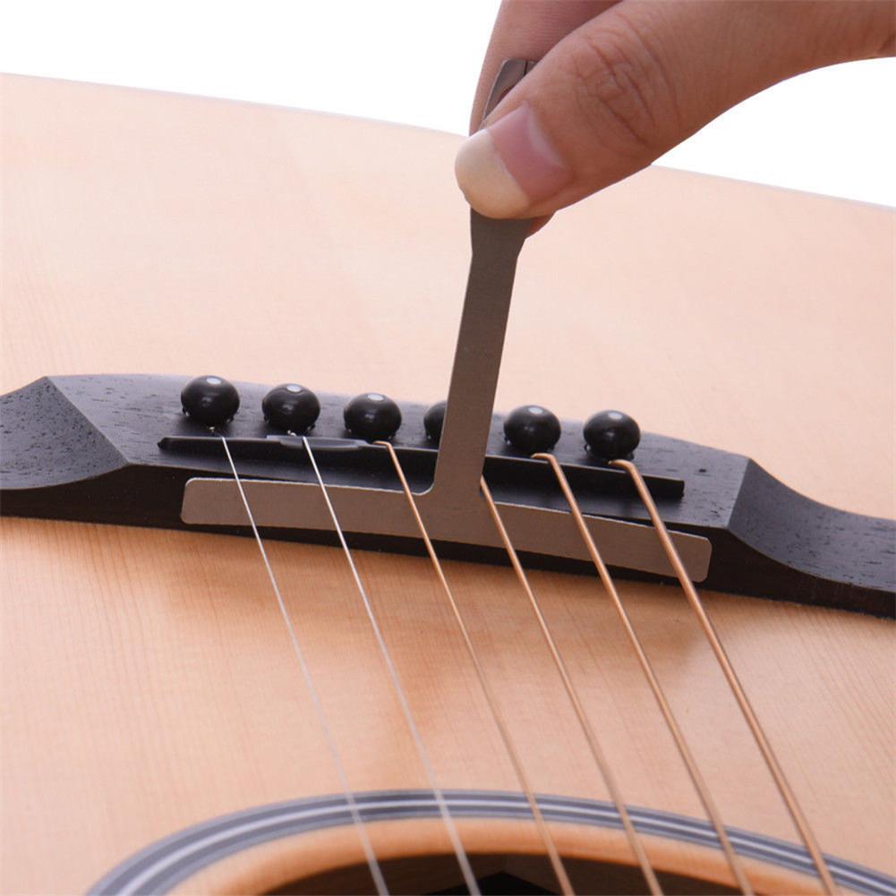 9 Pcs/set T-Shaped Guitar Caliper Ruler String Radius Curve Gauge Ruler Guitar Tool
