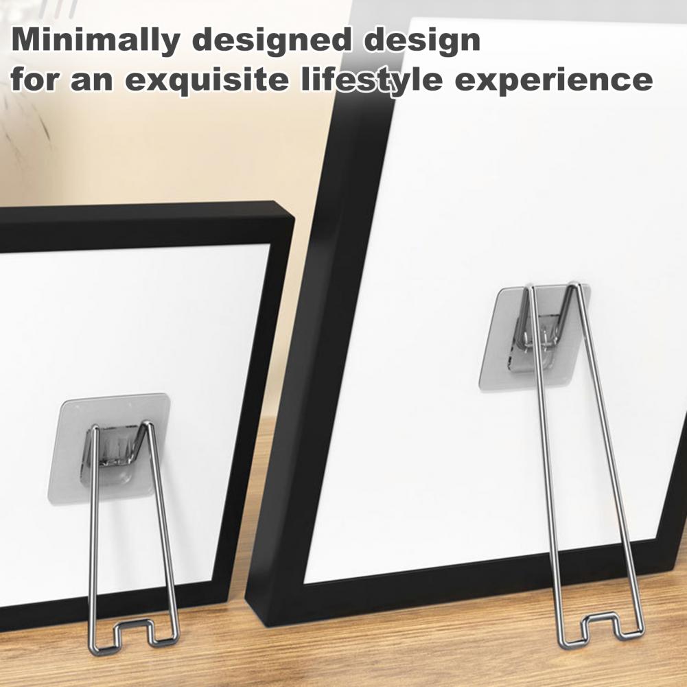 Stainless Steel Bracket Modern Design Bracket Multi-purpose Picture Frame Holder Strong Load-bearing Storage Bracket for Photo