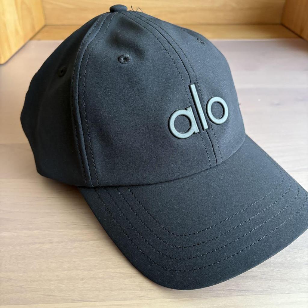[USED] ALO Yoga Soul Cap (Black) with tags