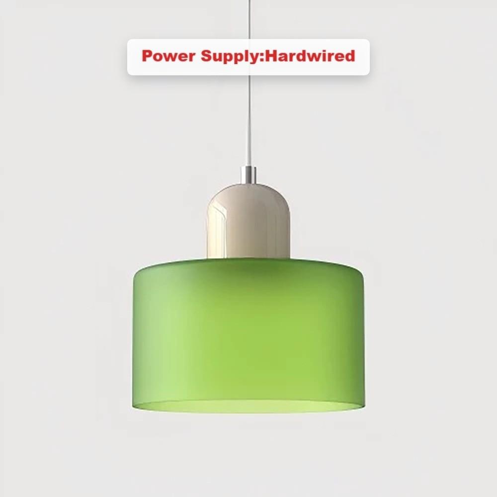 Colorful Design Glass Pendant Light Artistic Nordic Chandelier Creative Design Vintage Style Ceiling Lamp Dinner Table