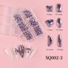 Clear Nail Rhinestones Crystal Nails Gems Stones Mixed Flat Back Rhinestones Diamonds Gems for DIY Nail Art Supplies