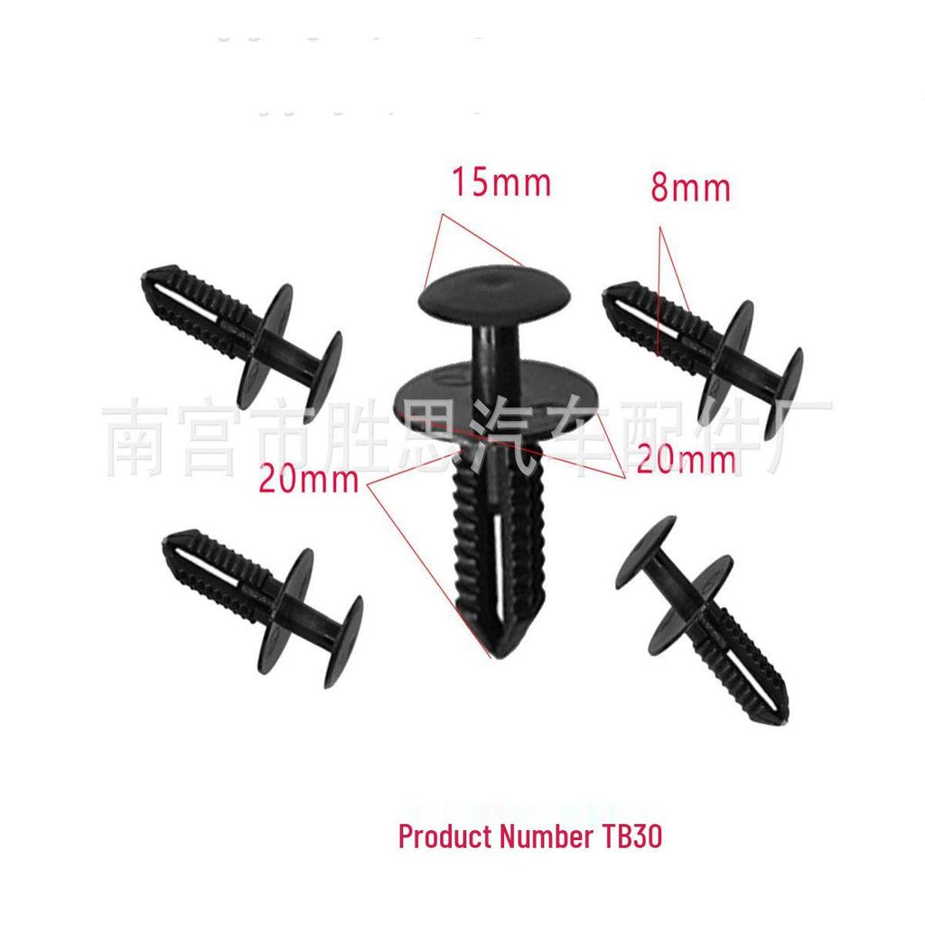 Car Fender Trim & Bumper Guard Clips for BMW/Mercedes-Benz