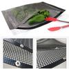 Antihaft-Grilltasche aus Netzgewebe, Grillmatte, wiederverwendbar, Grillmatte, Kochbeutel für Gemüse und Fleisch, hitzebeständig, Grillzubehör