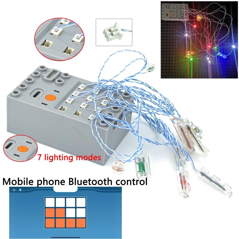Conecting Cable 1.35pin Light Battery Case LED Lights Compatible with moc City Street Single lamp Pin port Light Accessories